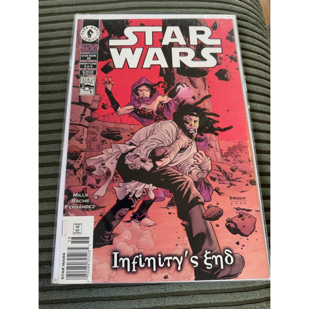 Dark Horse Star Wars #25 Infinity's End 3 of 4 Comic Book 2000 Quinlan Vos EU